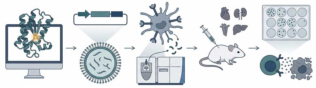 Integrated hTERT Preclinical Development Workflow