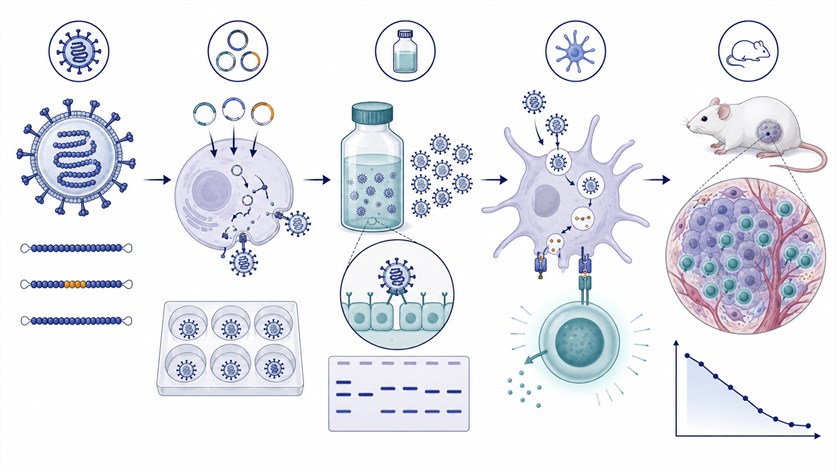Integrated arenavirus vaccine development workflow
