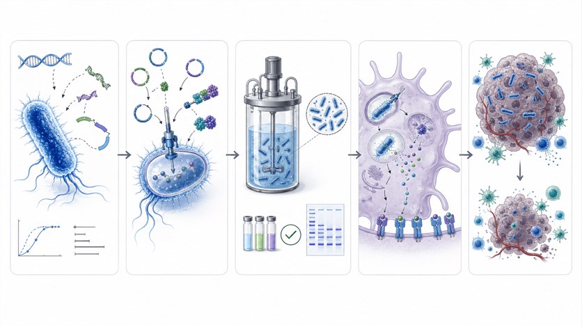 Salmonella vaccine development workflow