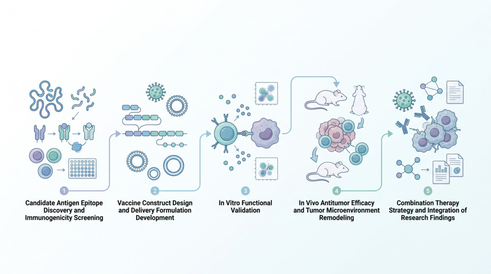 IDO vaccine development workflow