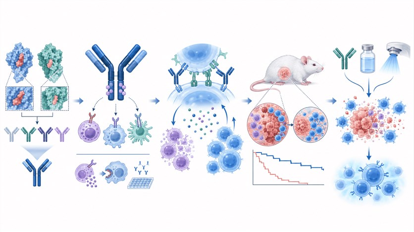 Integrated anti-CTLA-4 antibody preclinical workflow