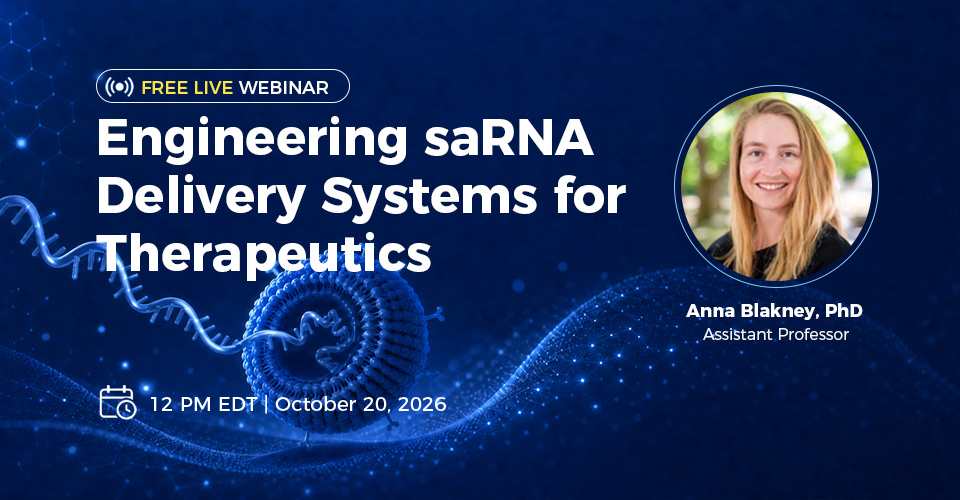 Engineering saRNA Delivery Systems for Therapeutics