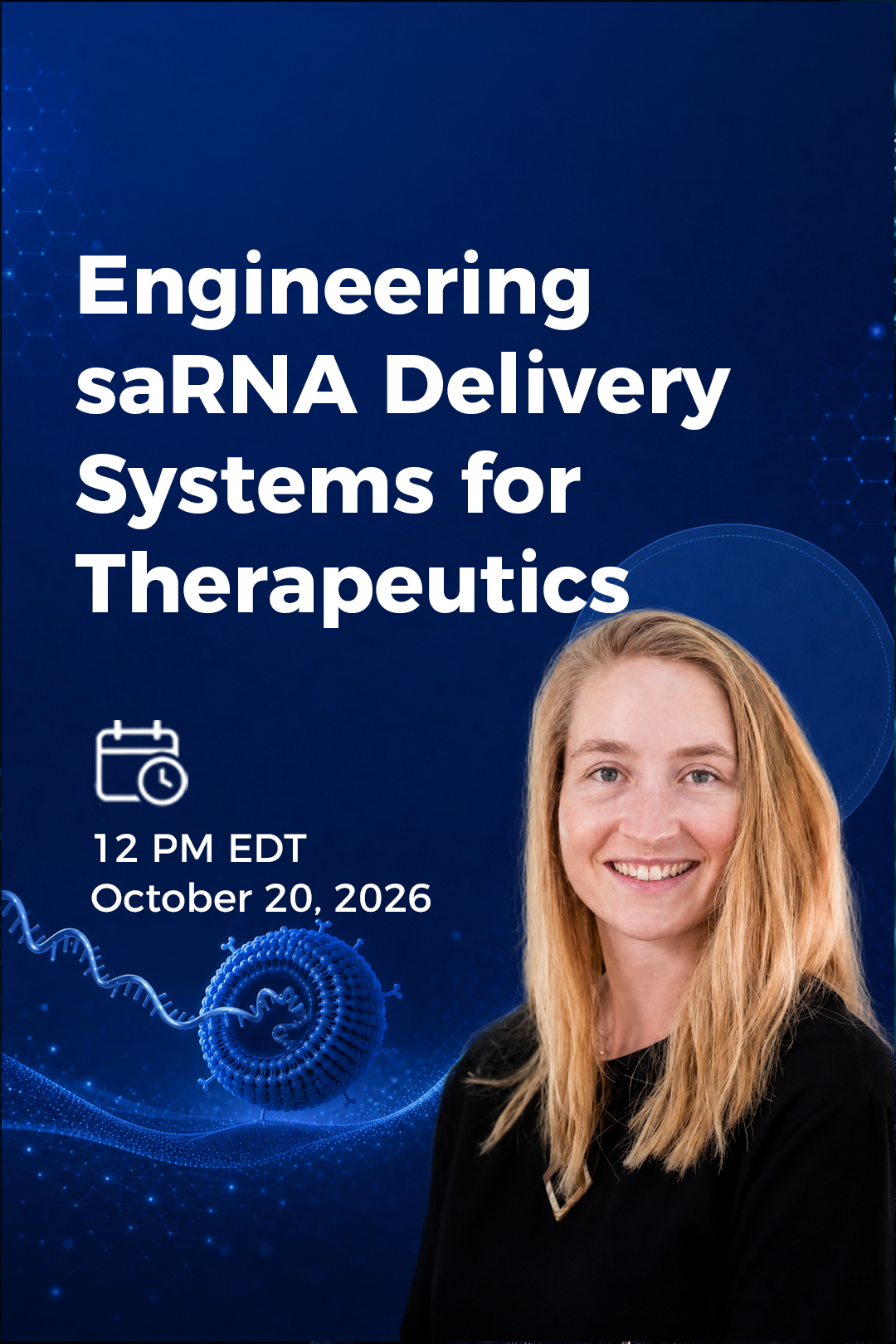 Engineering saRNA Delivery Systems for Therapeutics